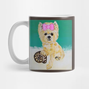 Stylin' Swifty Yorkie & Shell Mug